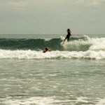 Craig surfing Kuta beachbreak